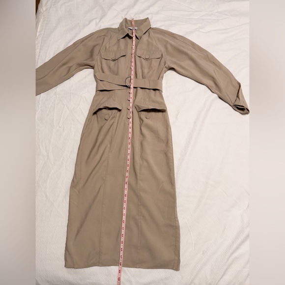 $Other Stories Midi Belted Dress in sz. 4 - Picture 12 of 17